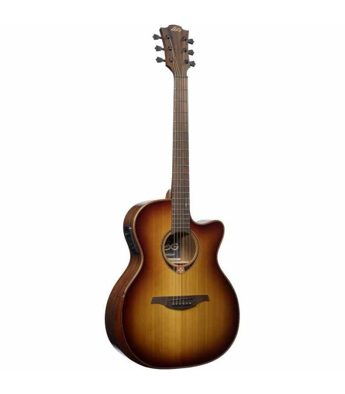 Guitare électro acoustique LÂG T118ABCE-BRS