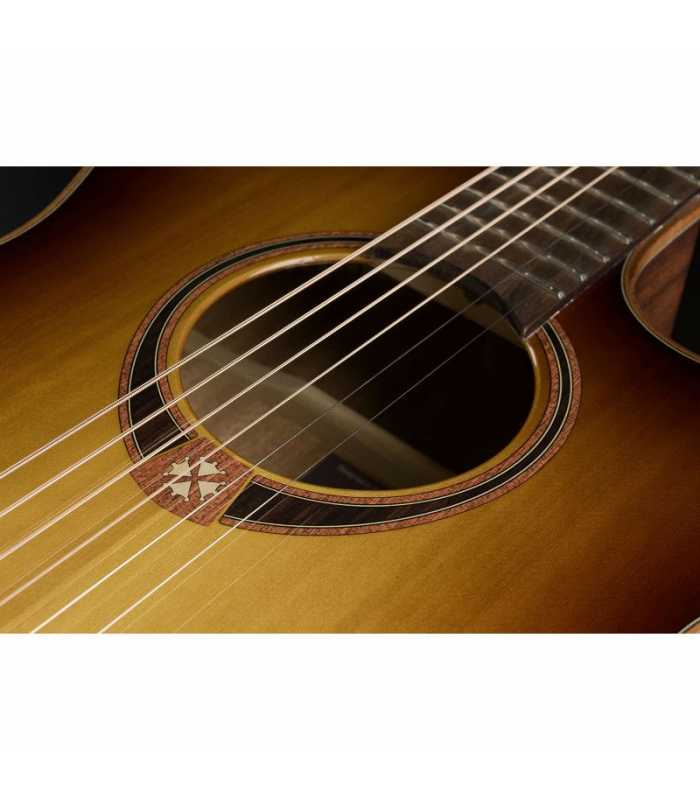 Guitare électro acoustique LÂG T118ABCE-BRS