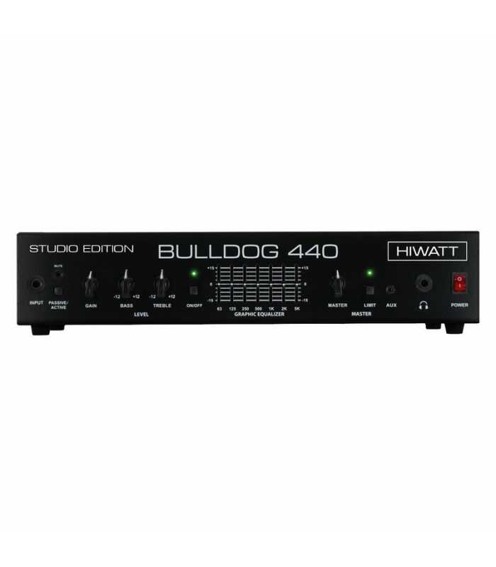 Tête d'ampli pour basse Hiwatt Bulldog 440 Studio Edition