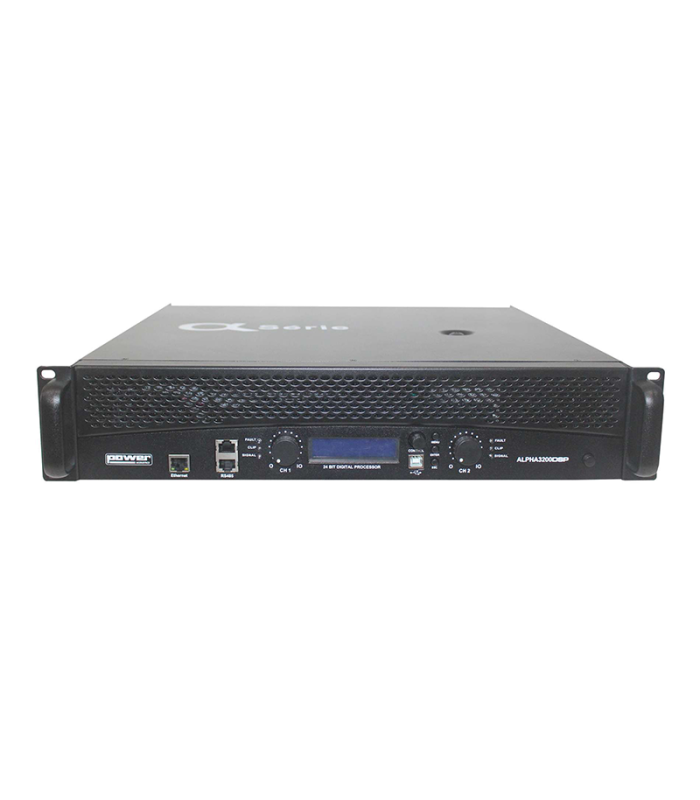 POWER ACOUSTICS ALPHA 3200 DSP 